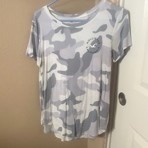 Camo Hollister shirt